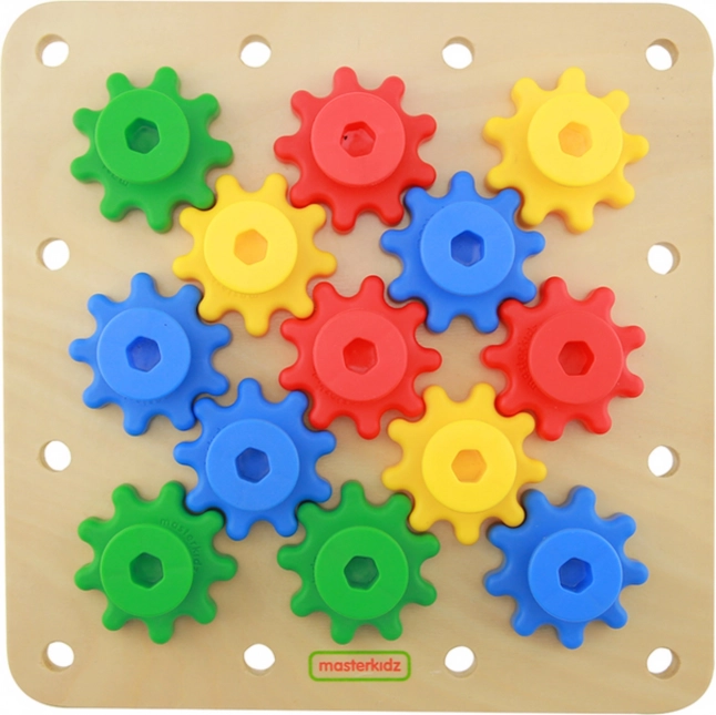 Gear Wheels - Montessori Board by Masterkidz