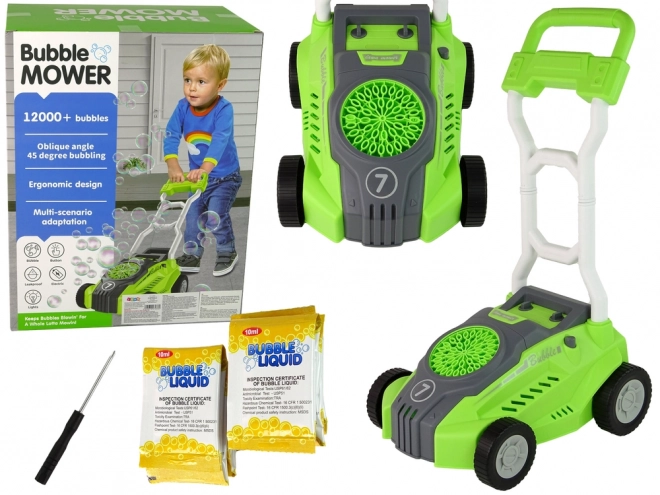 Green Bubble Mower for Kids