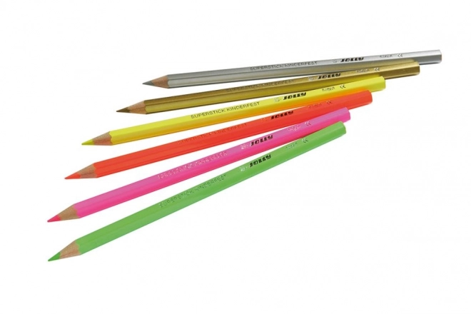 Kleurenpotloden Extramix - Neon en Metallic