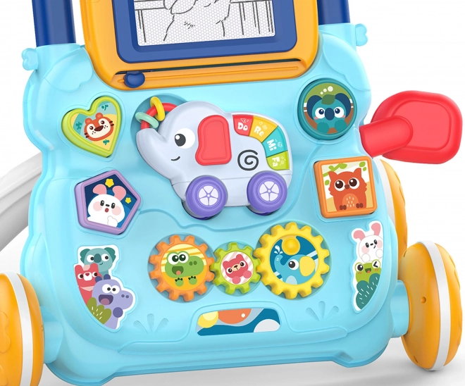 Interactive Baby Walker with Musical Activity Board