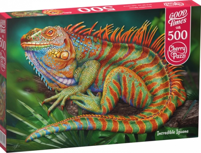 Cherry Pazzi Puzzle Incredible Iguana 500 Pieces