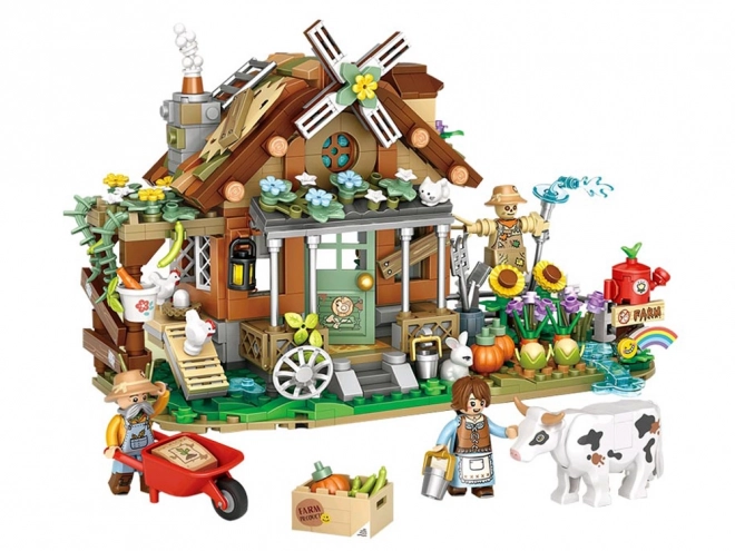 Creatieve Bouwset Boerderij Tuin Boerderij 899 elem ZA5344