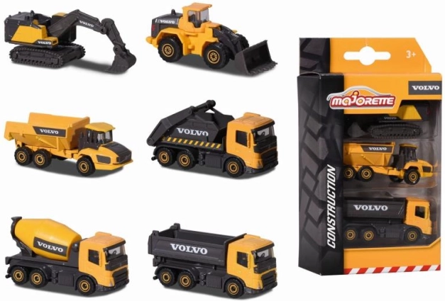 Volvo Set - 3 Work and Construction Vehicles