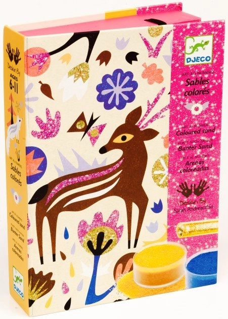 Djeco Pictures from Sand and Glitter Forest Meadow