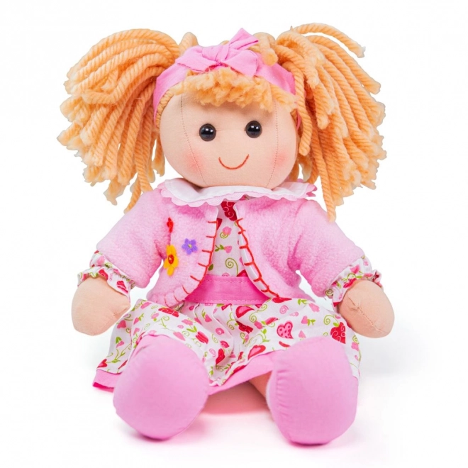 Bigjigs Toys Stoffen Pop Kelly 34 cm