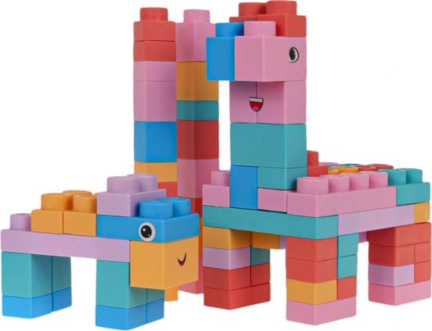 Set of Soft Building Blocks 88 pcs