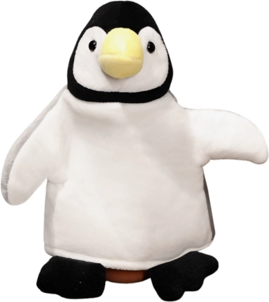Plüsch-Puppenpinguin 25 cm