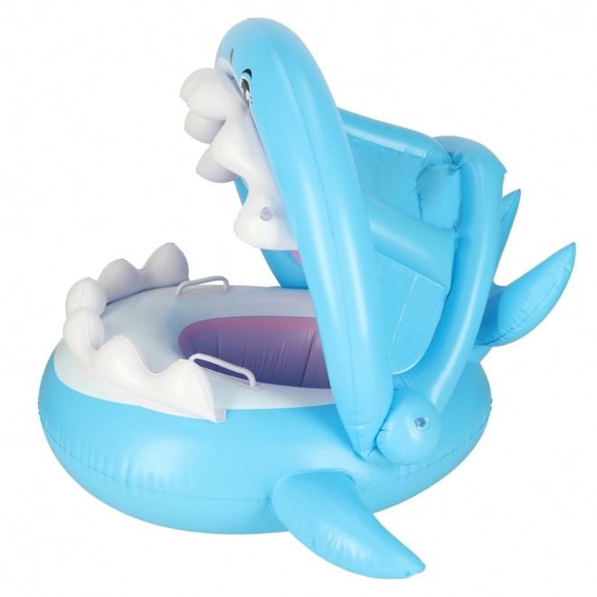 Shark Floatie with Sun Canopy for Babies