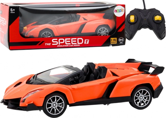 Remote Control Sport Car RC 1:16 Orange