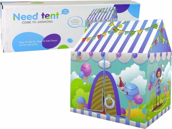 kids’ tent cheerful circus for room and garden