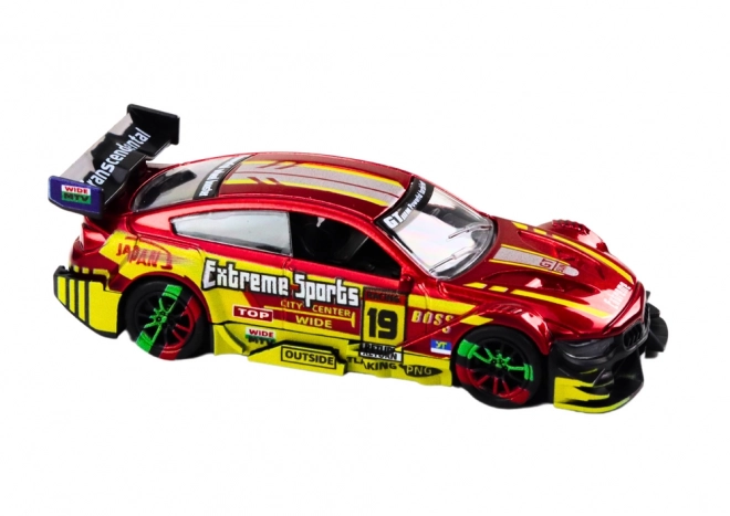 Voiture de sport en métal à l'échelle 1:36