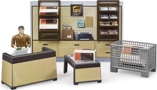 Set BWORLD Parcel Shop UPS with Figure
