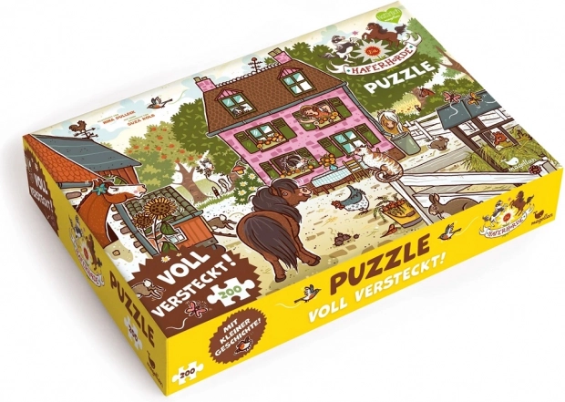 magellan puzzle bande des avoines cherche et trouve 200 pièces