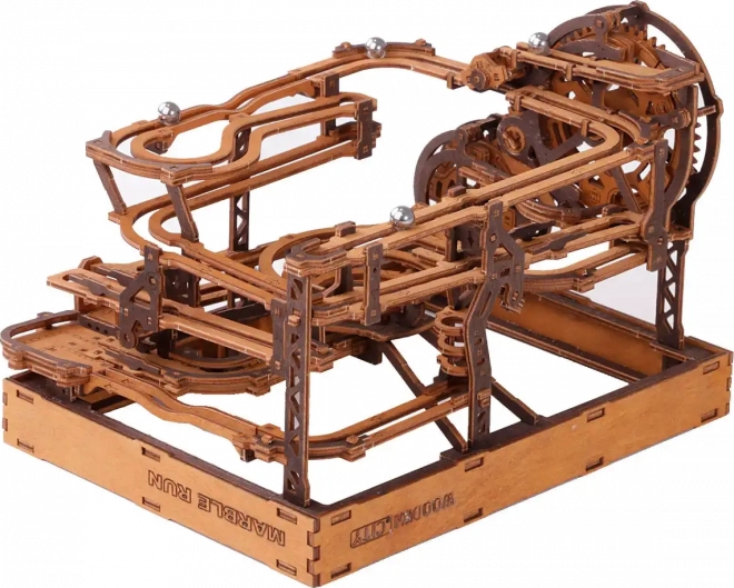 WOODEN CITY 3D houten puzzel Knikkerbaan 265 stukken