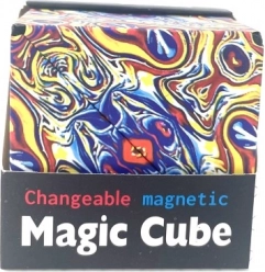 Cube 3D magnétique – jouet anti-stress pour enfants et adultes