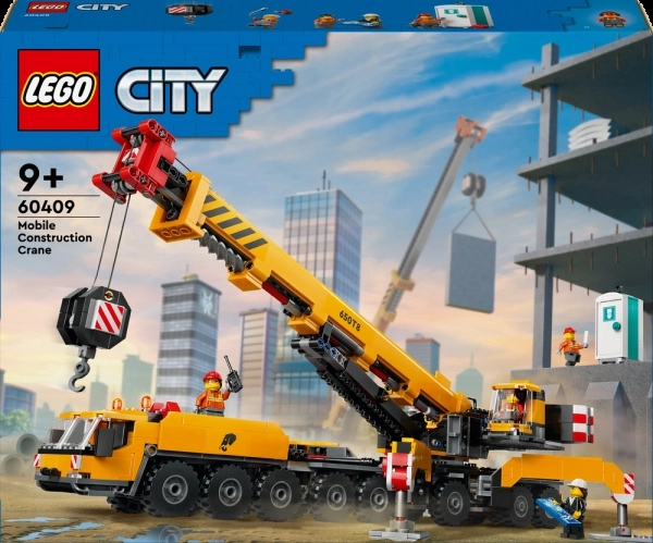 Lego City gele mobiele kraan