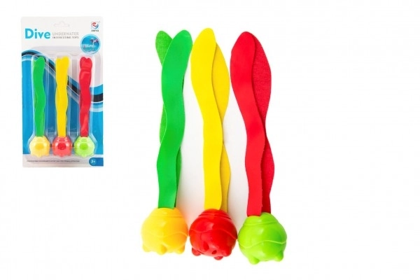 Leuke duikballetjes voor kinderen 3 stuks plastic