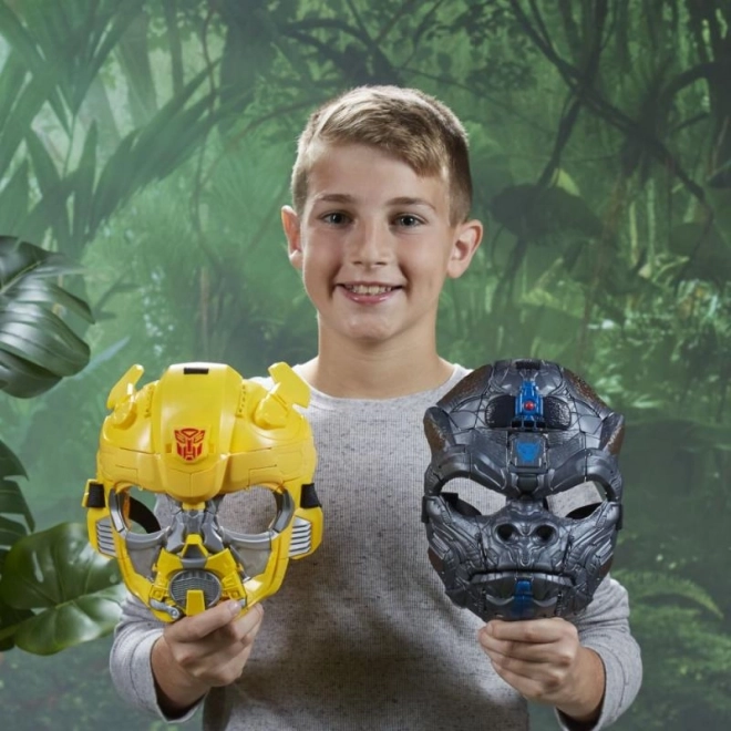 Masker en figuur Transformers 2 in 1