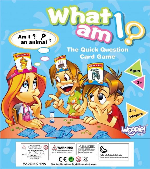 Woopie raad wie ik ben? familieplezier spel