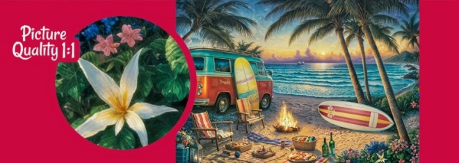 Puzzel Leven in een caravan 500 stukjes