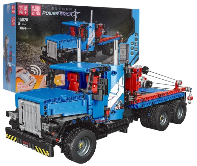Mould King 15020 - Technisches Baukasten Abschleppwagen R/C 1064 Teile