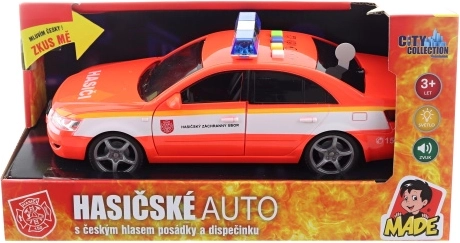 Brandweerauto met Tsjechische stem 24 cm