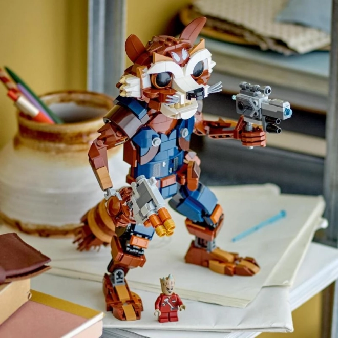 Lego Marvel Rocket and Baby Groot Set