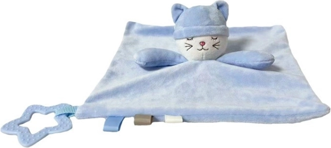 Plüschkater Miloš schlafend 25 cm