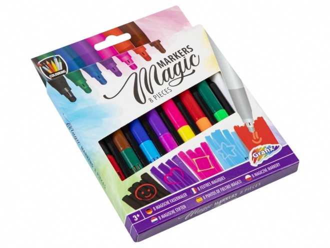 Magische kleurstiften met gum