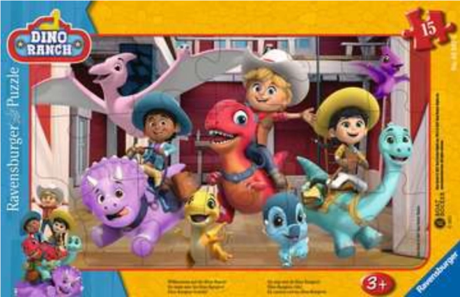 Ravensburger puzzle Dino Ranch 15 pieces