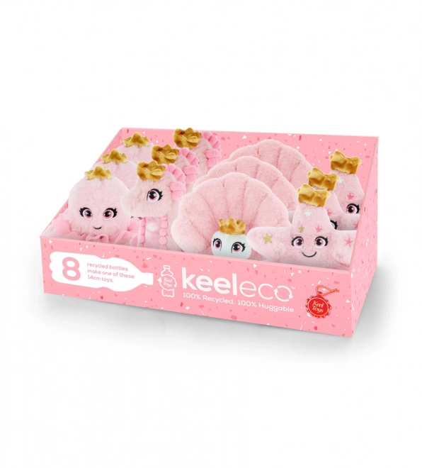 Keeleco ökologische Plüschspielzeug Muschel 14 cm