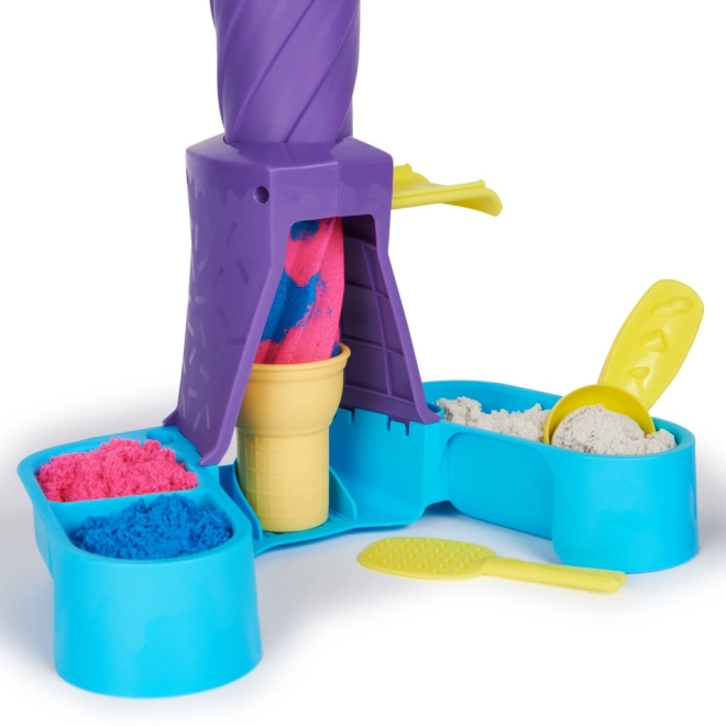 396 g de sable, outils et cornets