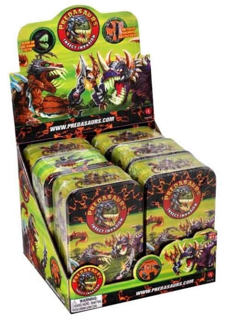 predasaurs insect invasion metal box