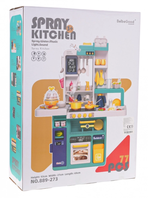 Kind keuken met licht- en geluidseffecten