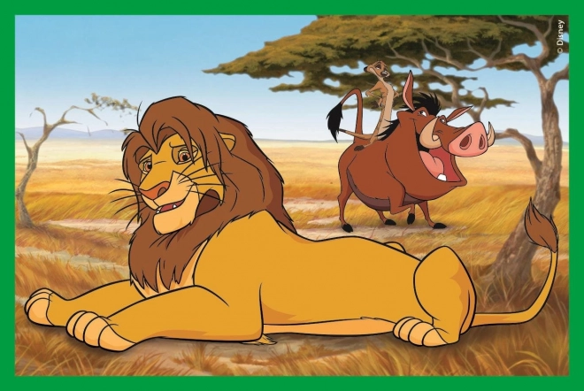 CLEMENTONI Afbeeldingsblokken Disney klassiekers, 6 blokken