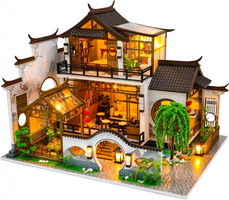 Miniature House Poetic Villa 2Kids Toys