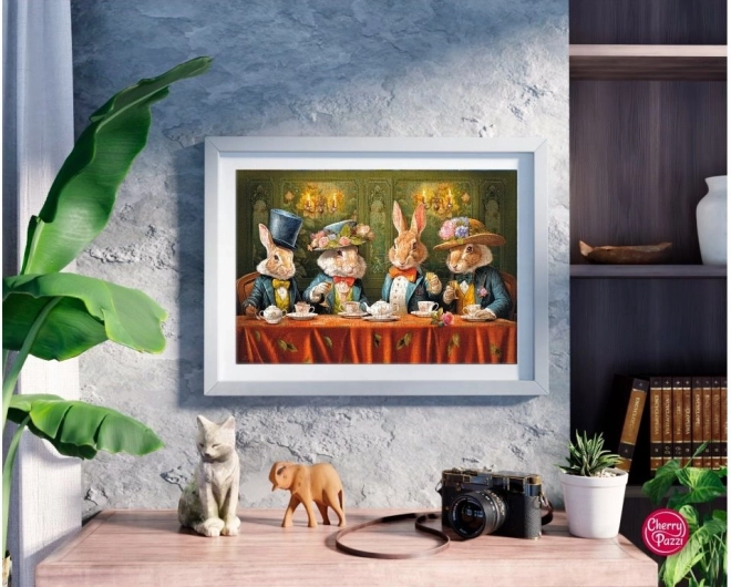 Rabbit Tea Party Puzzle 500 Pieces