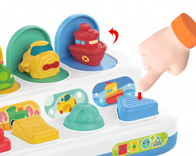 Educational Pop-Up Vehicles Toy