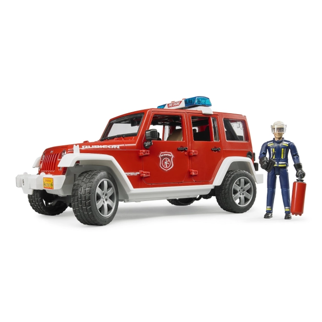 Brandweer figuur met accessoires