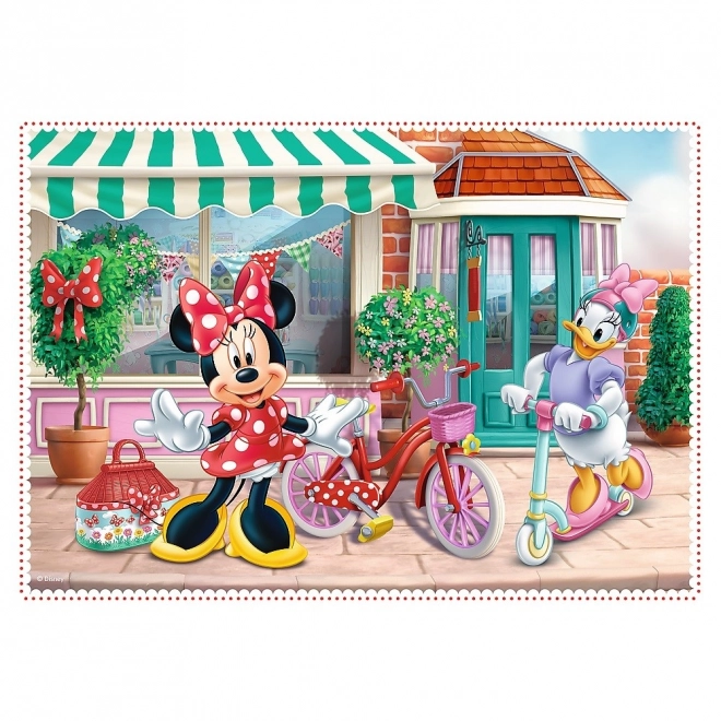 Puzzle 4v1 Minnie mit Freunden