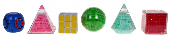 Set van 6 logische/intelligente spellen