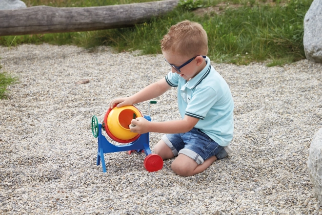 Plastic kinder betonmixer voor zandbak Lena