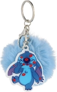 Sleutelhanger Stitch met pompon
