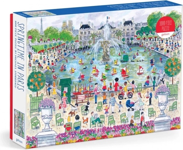 Puzzel Lente in Parijs MICHAEL STORRINGS 1000 stukjes