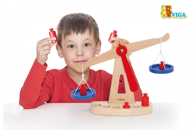 Wooden Balance Scale for Children Viga
