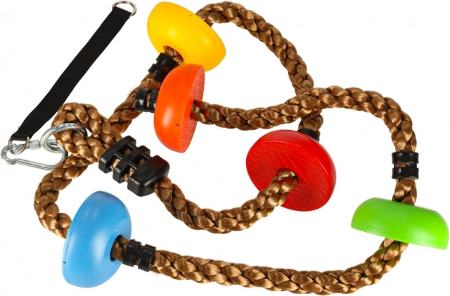 Kletterseil mit Scheiben für Kinder 200 cm