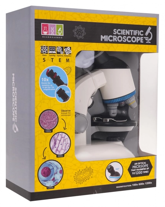 Mikroscoop voor jonge onderzoekers + accessoires