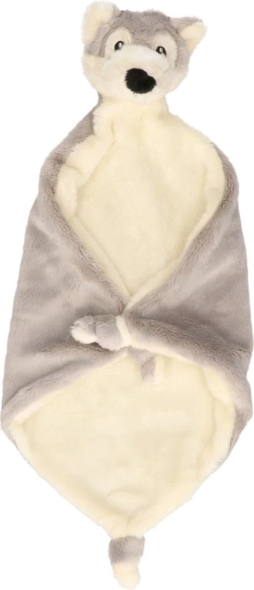Nature Planet petite couverture en peluche petit loup