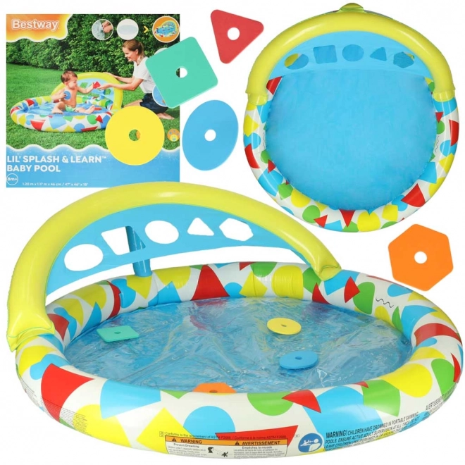 Kinderzwembadje met kussen BESTWAY