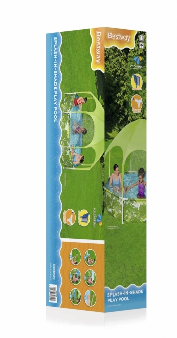 BESTWAY Rahmenpool mit Sonnendach SPLASH-IN-SHADE 244 × 51 cm